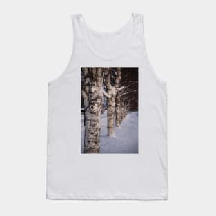 Trees in the Snow Tank Top